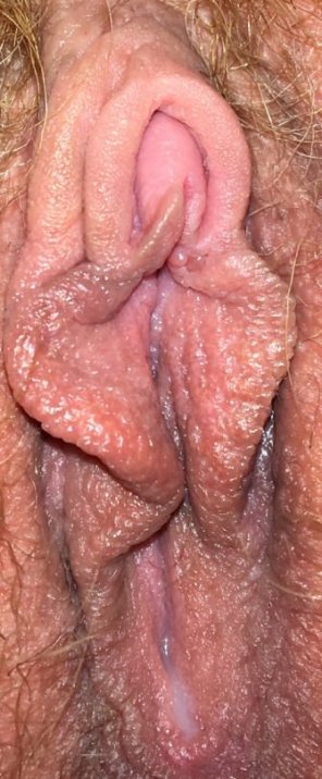 amateur photo Another close up. My clit is my favorite thing about my pussy.