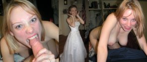 foto amateur Naughty Bride [On/Off]