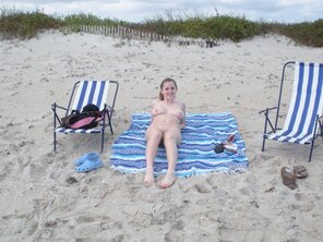 zdjęcie amatorskie Polish nudist beach