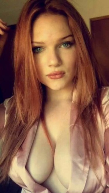 Busty Redhead nude