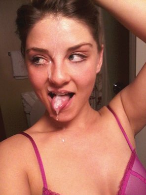 Tongue out