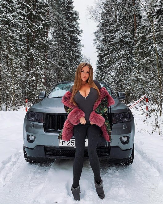Russian Winter nude