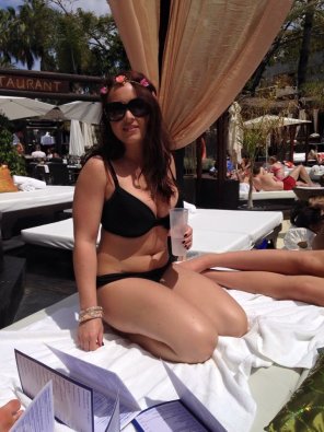 photo amateur Bikini Sun tanning Clothing Swimwear Vacation 