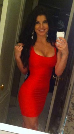 foto amadora Clothing Shoulder Dress Selfie Cocktail dress 