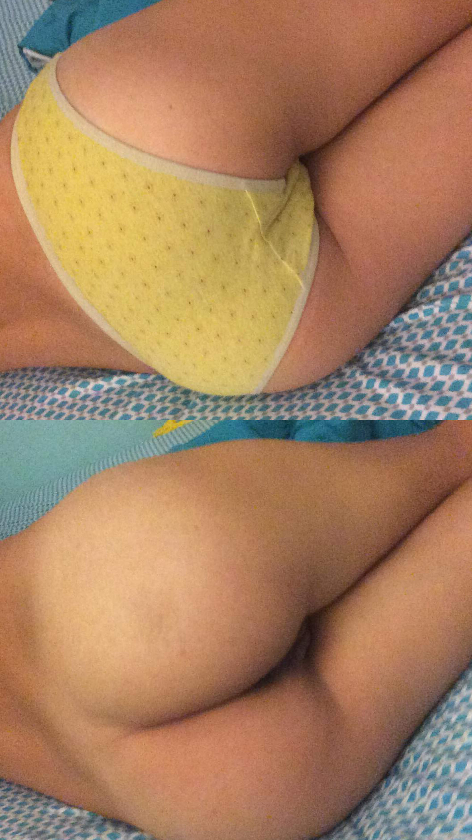 Yellow panties porn