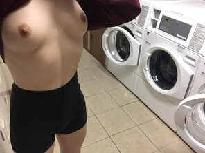 amateur photo Right before someone came to put in a load