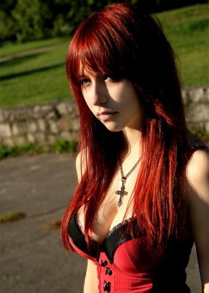 zdjęcie amatorskie Hot redhead
