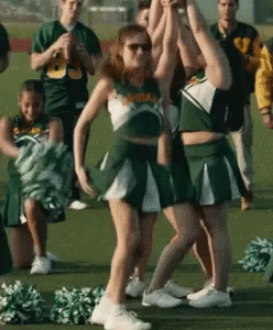 zdjęcie amatorskie Sexy cheerleader surprise 