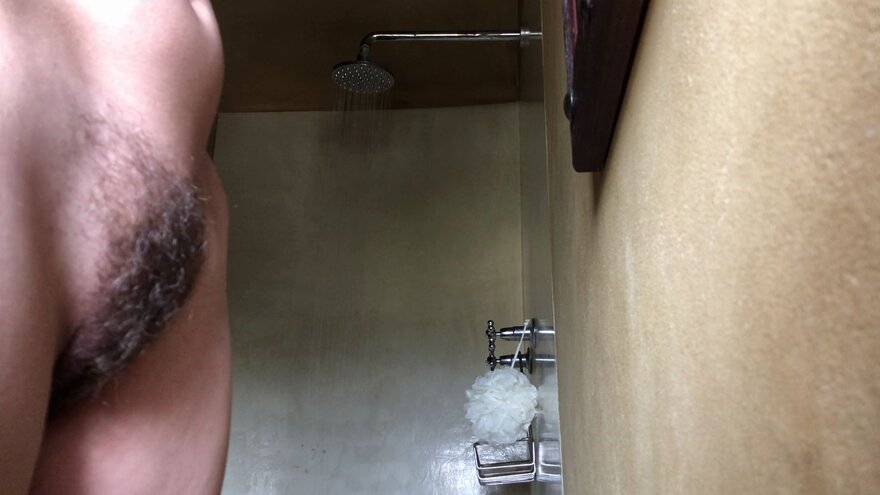 Gorgeous Natural Hairy Brunette Shower Snapshot 1 Porn Pic EPORNER
