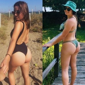 foto amatoriale Which girl has the best booty?