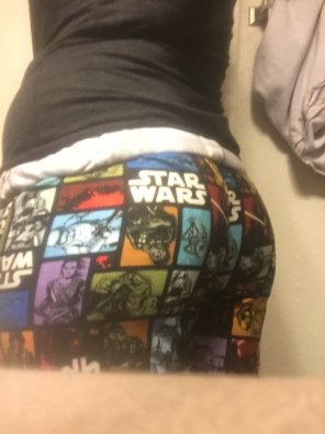 amateur photo Star Wars booty.