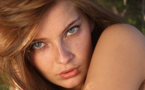 foto amadora Indiana A, pure freckled perfection!