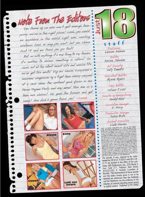 Just 18 Magazine 2006 06-03