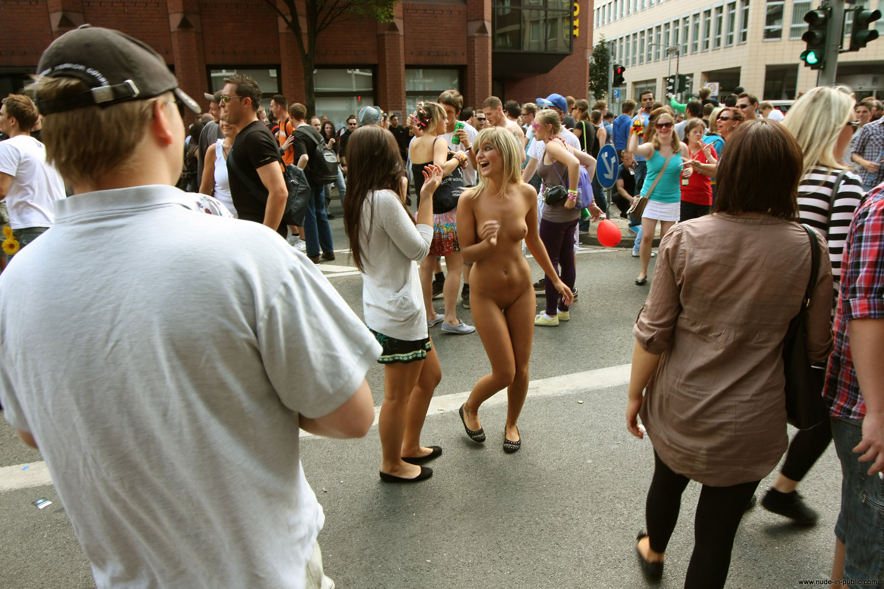 Naked in a crowd