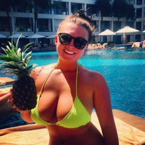 foto amatoriale Bikini boobs
