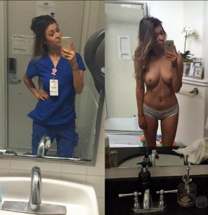 amateur photo Sexy nurse