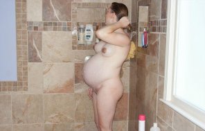 foto amadora In the shower