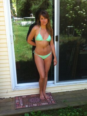 foto amatoriale amber-green-bikini-21