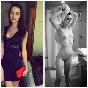 foto amateur On and off the shower