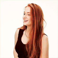 Sophie Turner-ing to face the camera