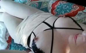 When your lingerie matches your alabaster skin! ðŸ˜™