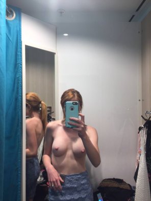 photo amateur Had some fun in a dressing room, thought you all would enjoy! Album in comments