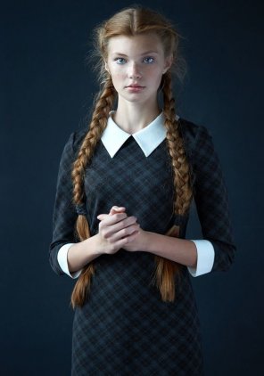 foto amatoriale Braids and freckles