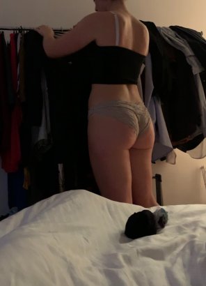 foto amateur The girlfriend getting ready for her Christmas do ... hope you guys like!
