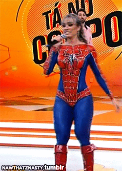 foto amatoriale Spiderwoman