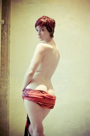 foto amatoriale Short red hair