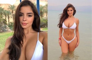 foto amatoriale Demi Rose is a real work of art