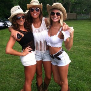Fake cowgirls