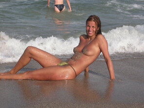 foto amateur Nude Beach Delights
