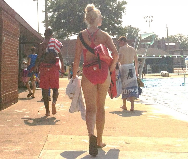 hottest lifeguard at my pool
