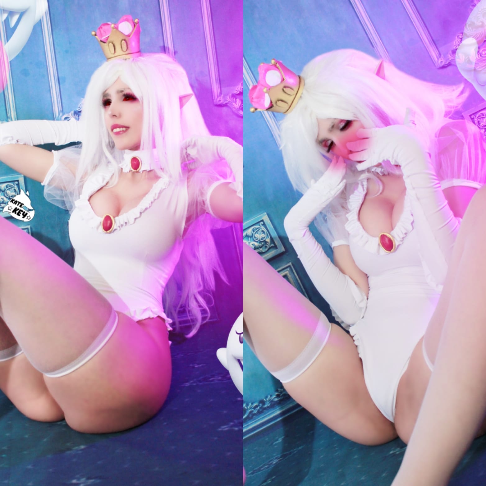 Naughty or shy girl? Boosette cosplay by Kate Key [self] Porn Pic - EPORNER