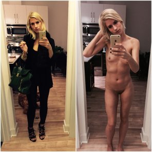 amateur pic Hot Blonde On/Off