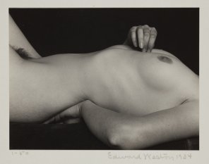 アマチュア写真 Nude by Edward Weston, 1934