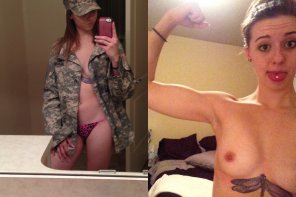 amateur-Foto Supporting the troops
