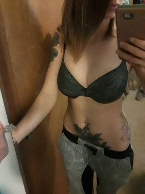 photo amateur New bra from a friend. How does it look?