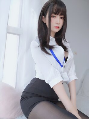 foto amadora Baiyin811 (白银81) - 制服 (78)
