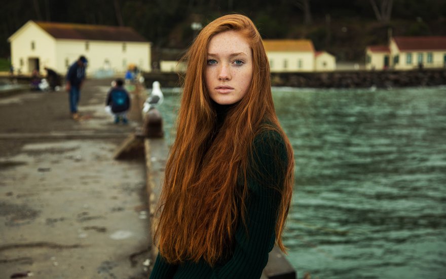 Stunning redhead