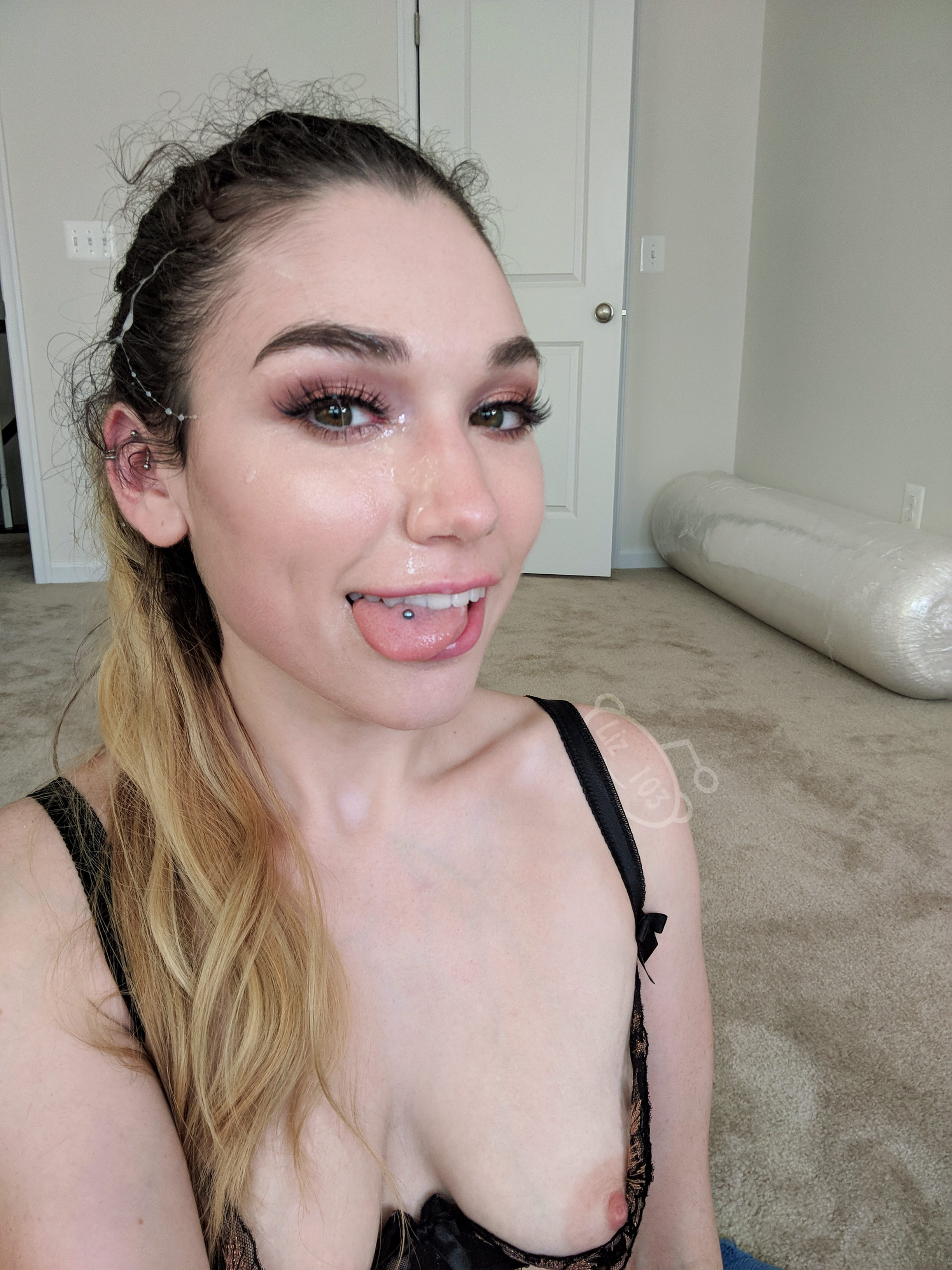 Adorable Facial Porn - Am I still adorable with cum on my face? Porn Pic - EPORNER