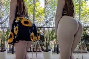 How I like to wear my sundresses ðŸ˜œ [OC]