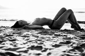 foto amadora Bea on the beach