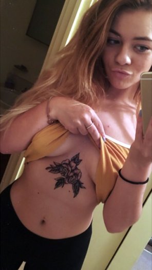 amateur pic Chest tattoo