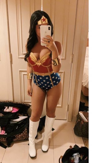foto amatoriale Wonder Woman