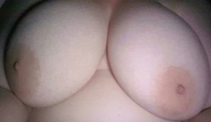 foto amatoriale Morning boobs