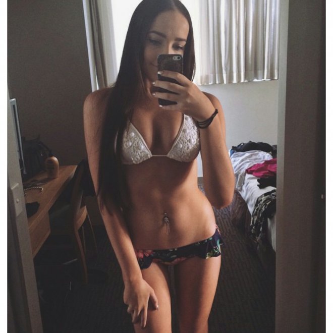 Aussie bikini girl