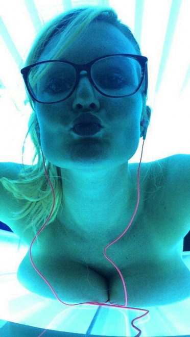 Tanning Bed Babe