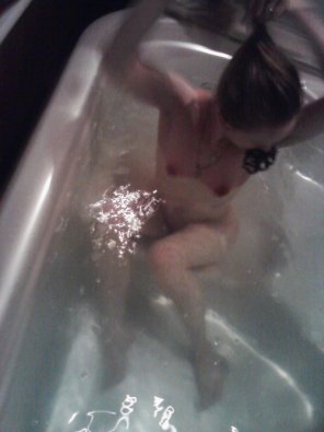 foto amateur Night bath